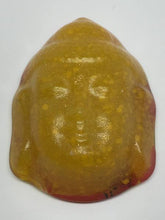 Load image into Gallery viewer, Blue Buddha Buddies - yellow (front)