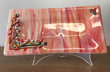 Load image into Gallery viewer, Functional Art Plate - Orange Flow