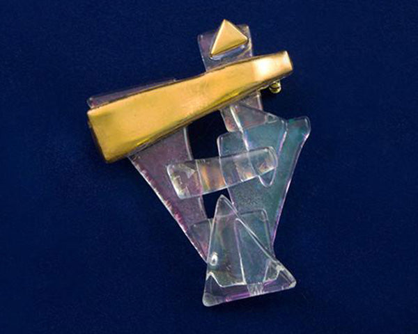 The Glass Ceiling Brooch (M)