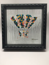 Load image into Gallery viewer, Fan Dance Framed Glass Wall Art
