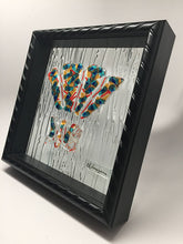 Load image into Gallery viewer, Fan Dance Framed Glass Wall Art
